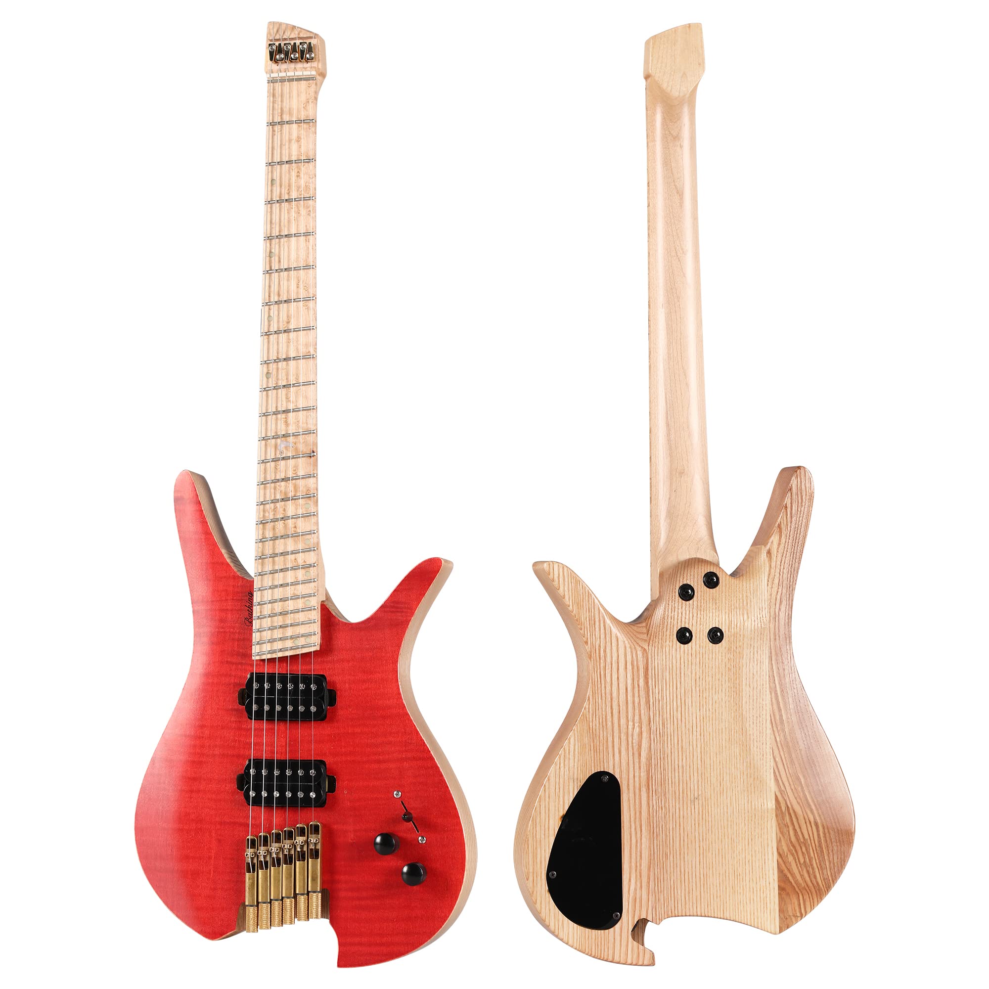 REV guitars Brigitta DD7 7弦ヘッドレスギター