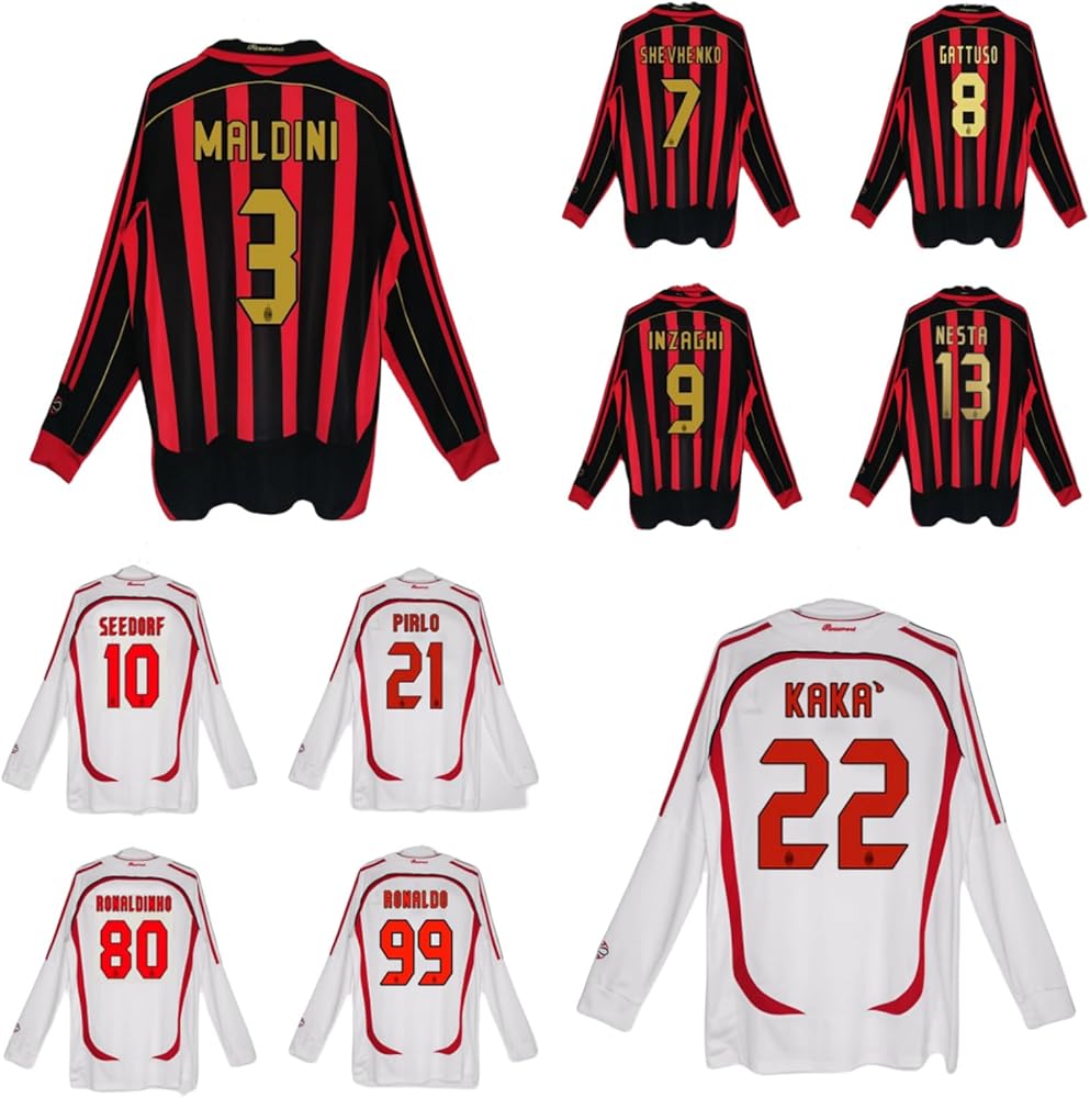 AC Milan アディダス ユニ シェフチェンコ#7 背番号ゴールドバージョン