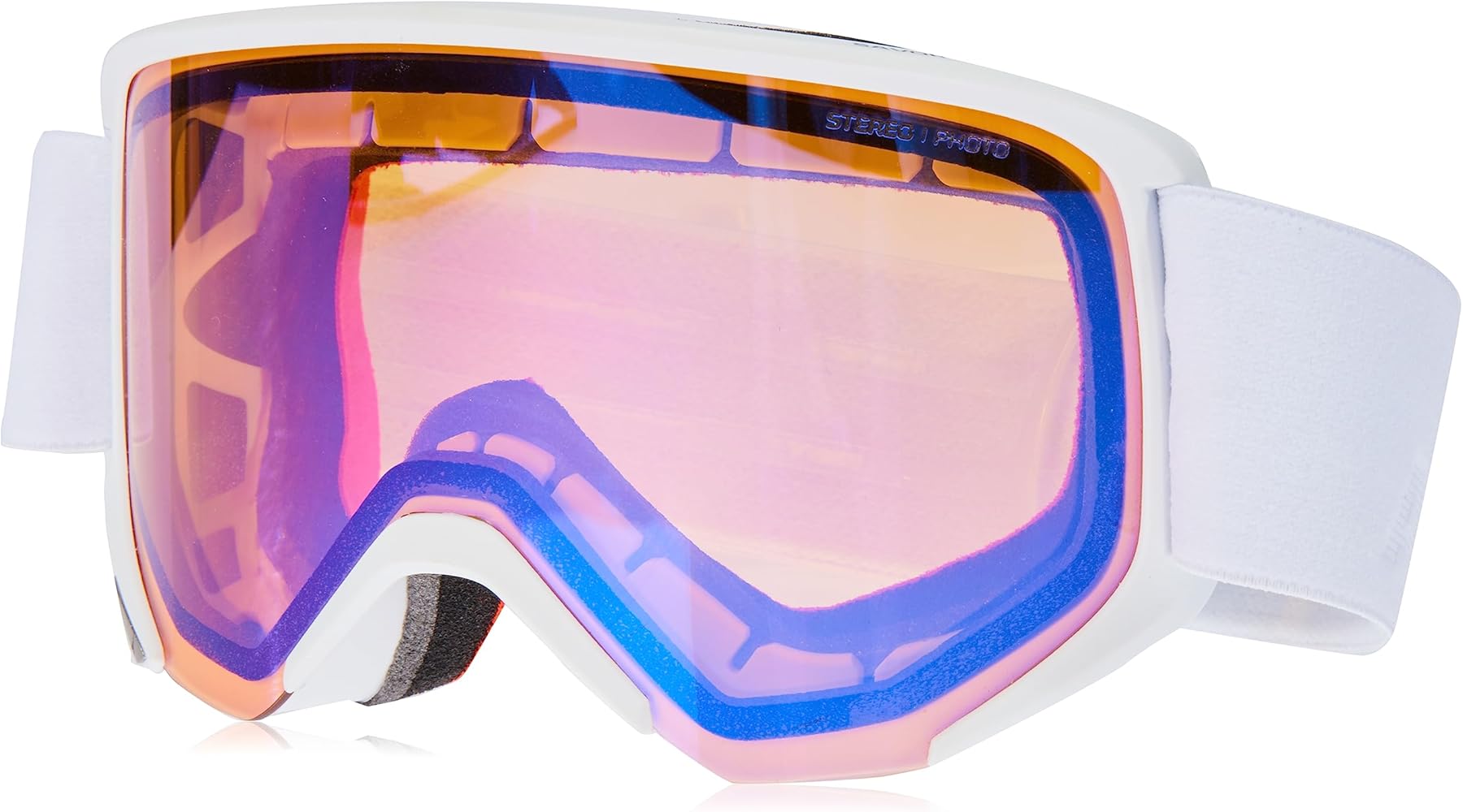 Amazon.com : Atomic Savor Photo Ski Snowboard Goggles White