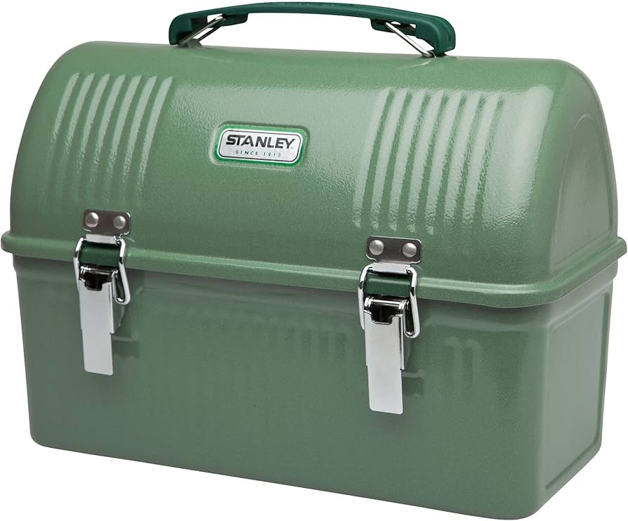Amazon | Stanley ユニ クラシック ランチボックス - グリーン、9.4