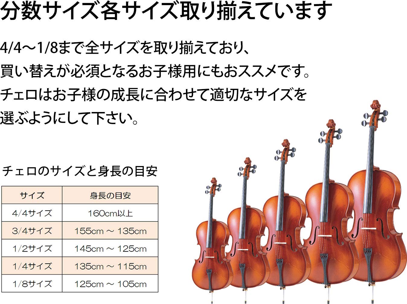 Amazon | カルロジョルダーノ チェロアウトフィット SC-100 3/4