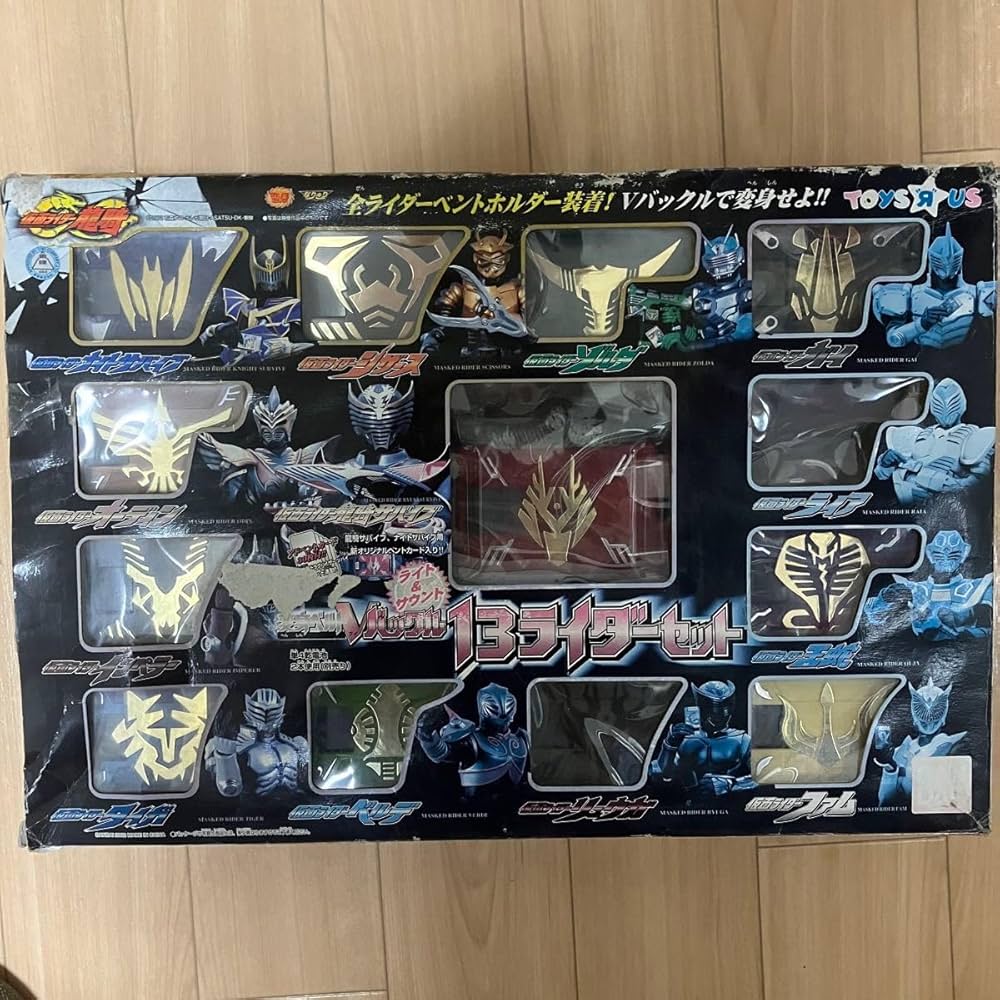 Amazon.co.jp: 13ライダーセット 龍騎 Vバックル カードデッキ DX