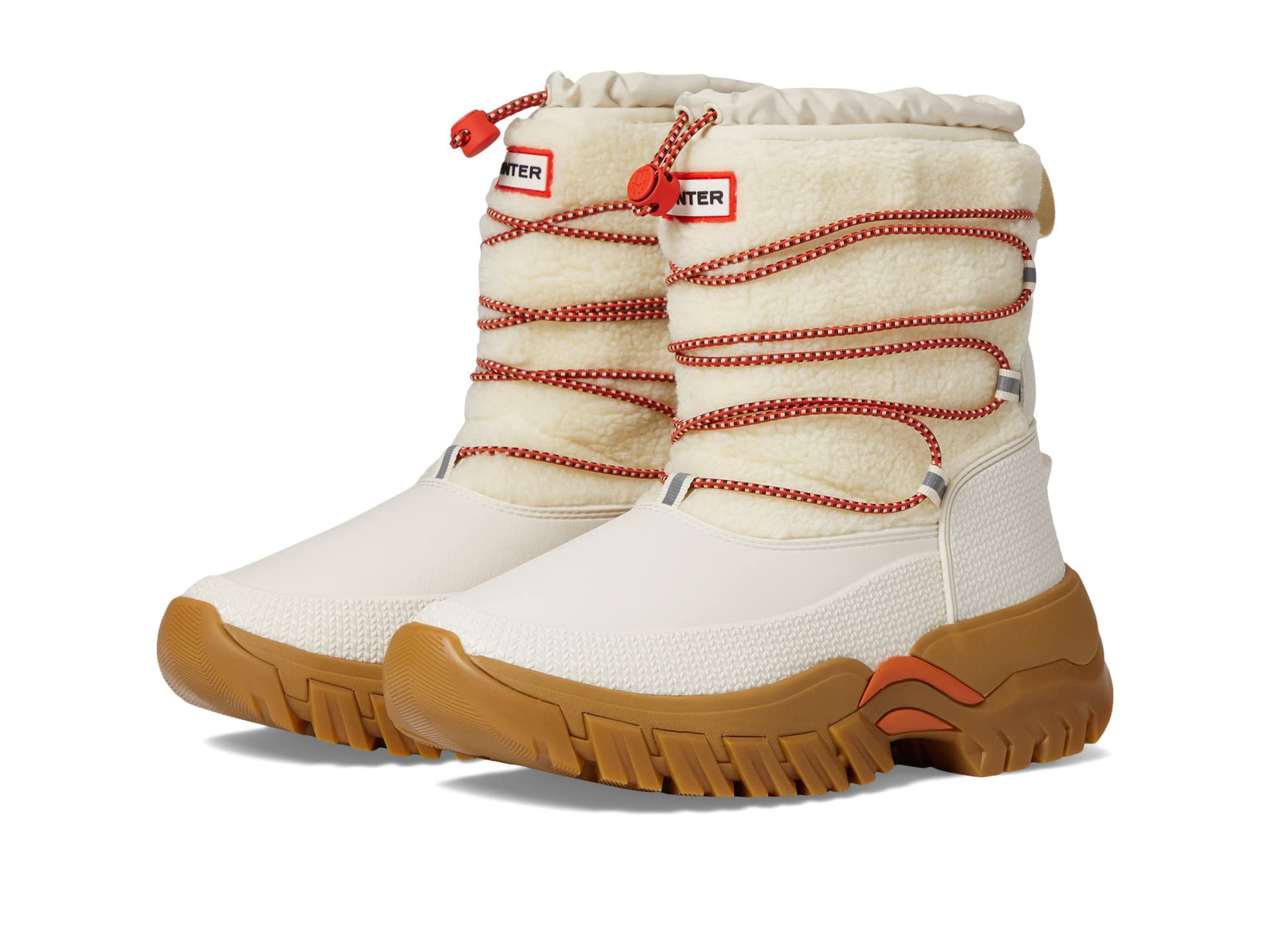 靴 HUNTER WOMEN SHERPA BOOT SHORT 24.5 Hunter Wanderer Short