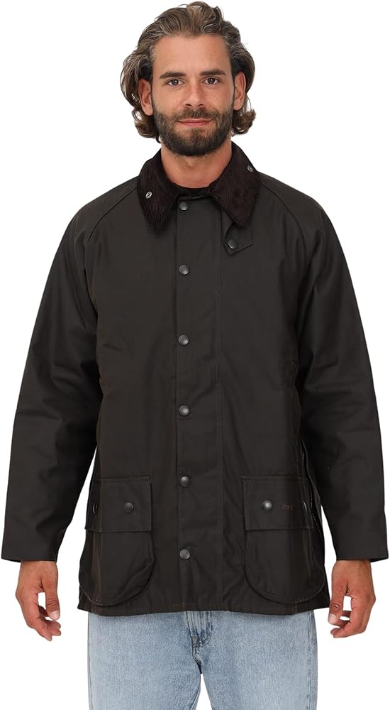 Amazon | Barbour Mens Classic Beaufort Wax Jacket, 36, Green