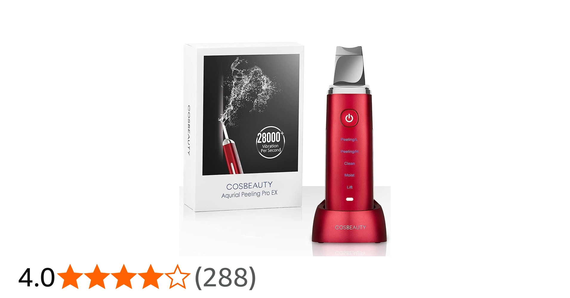 Amazon.co.jp: 美顔器 COSBEAUTY アクリアルピーリングプロEX コス