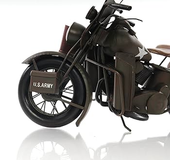 Amazon.com: Old Modern Handicrafts 1942 WLA Harley-Davidson