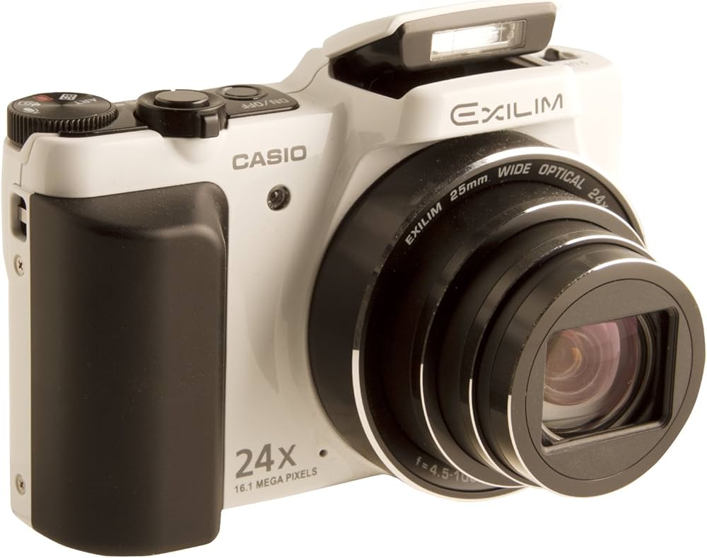 Amazon | CASIO デジタルカメラ EXILIM 1610万画素 24倍 ホワイト EX