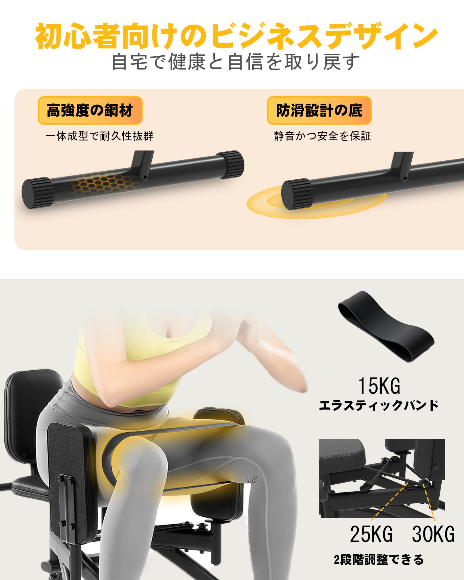 Amazon.co.jp: 骨盤底筋・内転筋 トレーニング器具 脚やせ ダイエット
