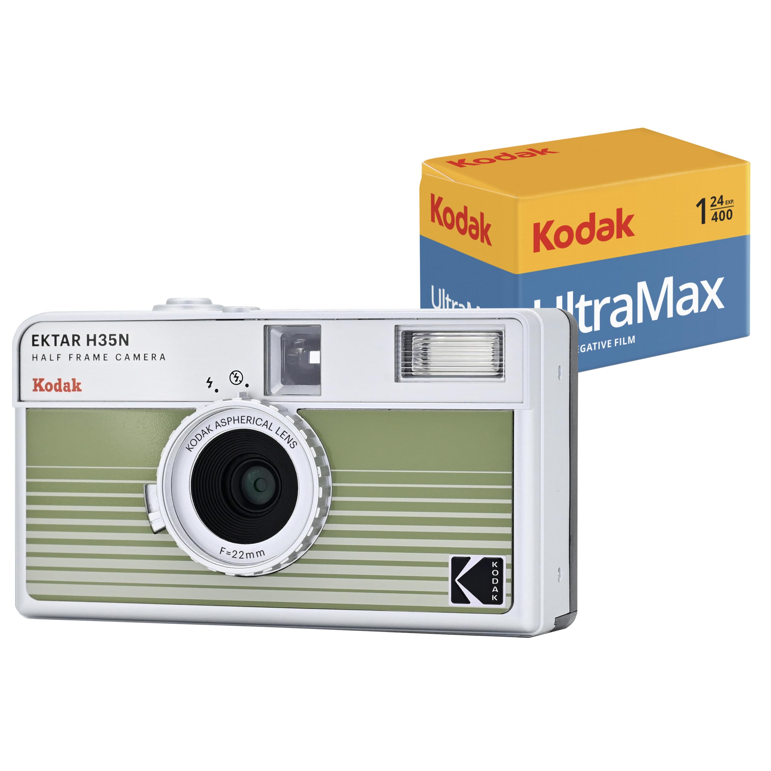 Amazon | KODAK EKTAR H35N ハーフフレーム フィルム カメラ バンドル