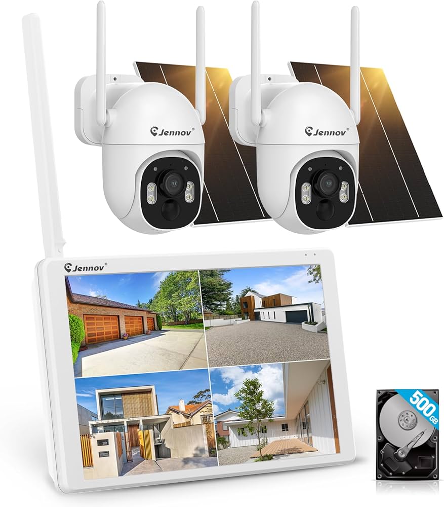 Amazon.co.jp: JENNOV 防犯カメラ ワイヤレス 屋外 防犯監視カメラ