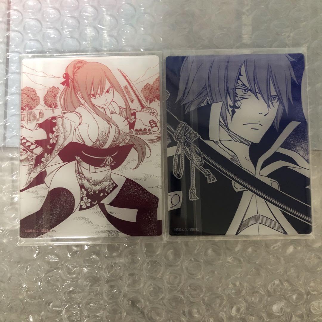 FAIRY TAIL TSUTAYA アクリルカード エルザ ジェラール Amazon.co.jp