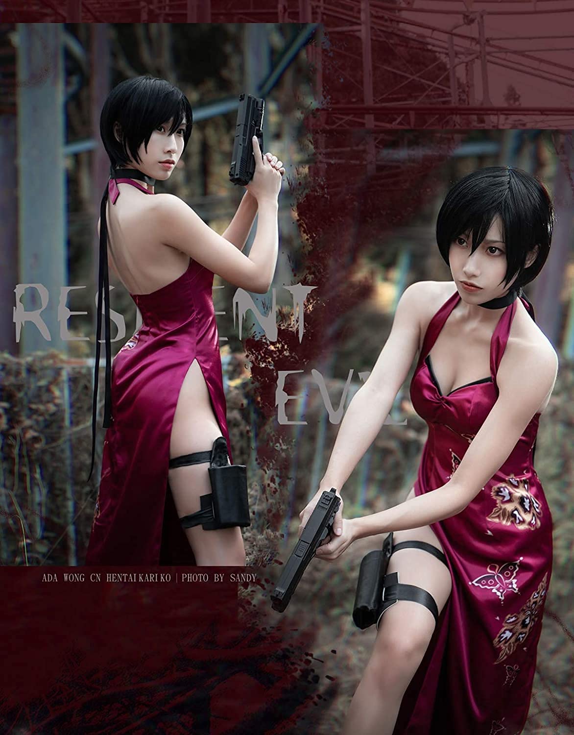 Amazon.co.jp: 漫尚cosplayコスプレ衣装 バイオハザード6 エイダ