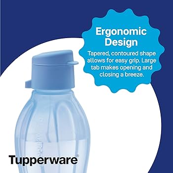 Amazon.com: Tupperware Brand Eco+ Small Reusable Water Bottle