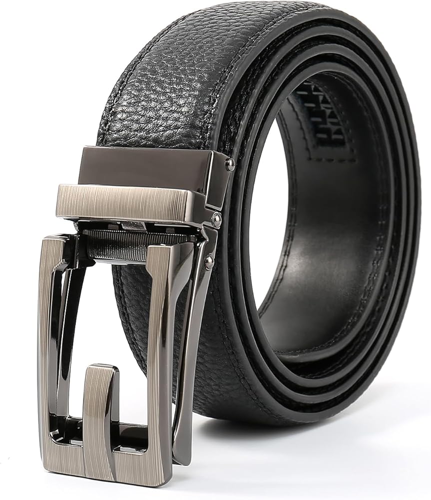 Amazon | [AHHEEK] ベルト メンズ ビジネス - オートロックスタイル