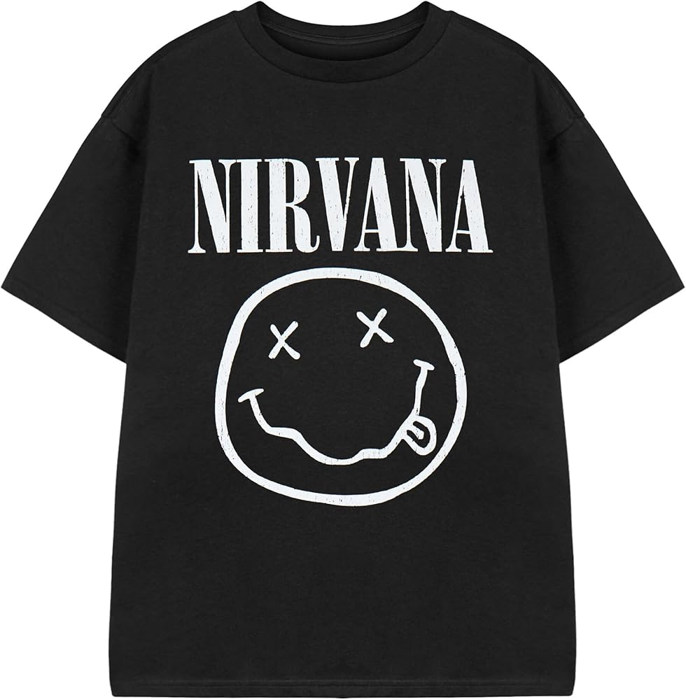 Amazon.com: Nirvana Kids T-Shirt | Boys & Girls Short Sleeve