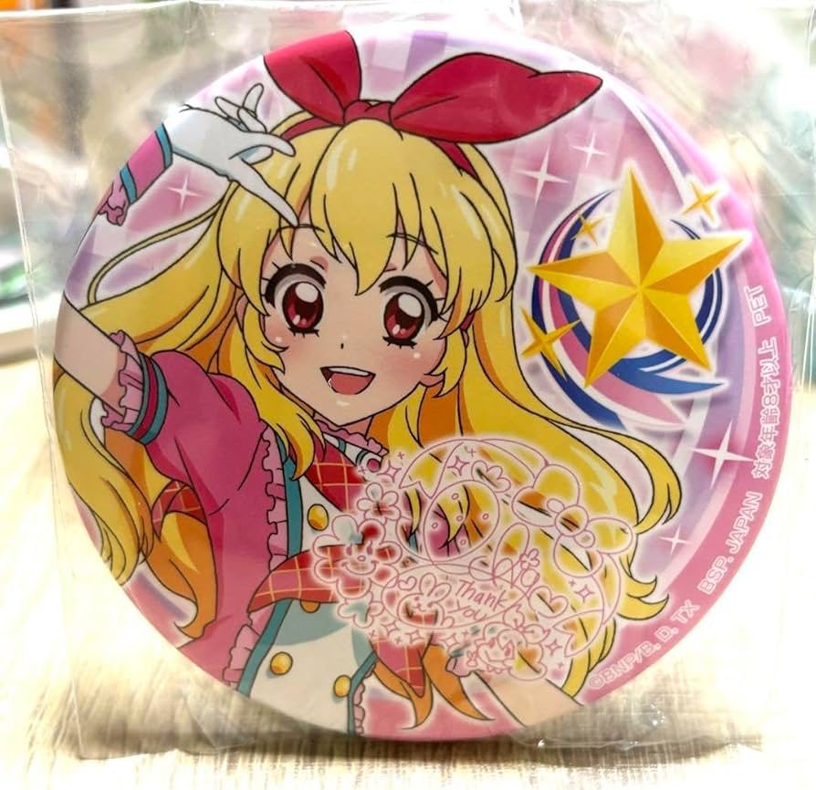 アイカツ 5th フェス 缶バッジ 星宮いちご 虹野ゆめ 大空あかり 貴重