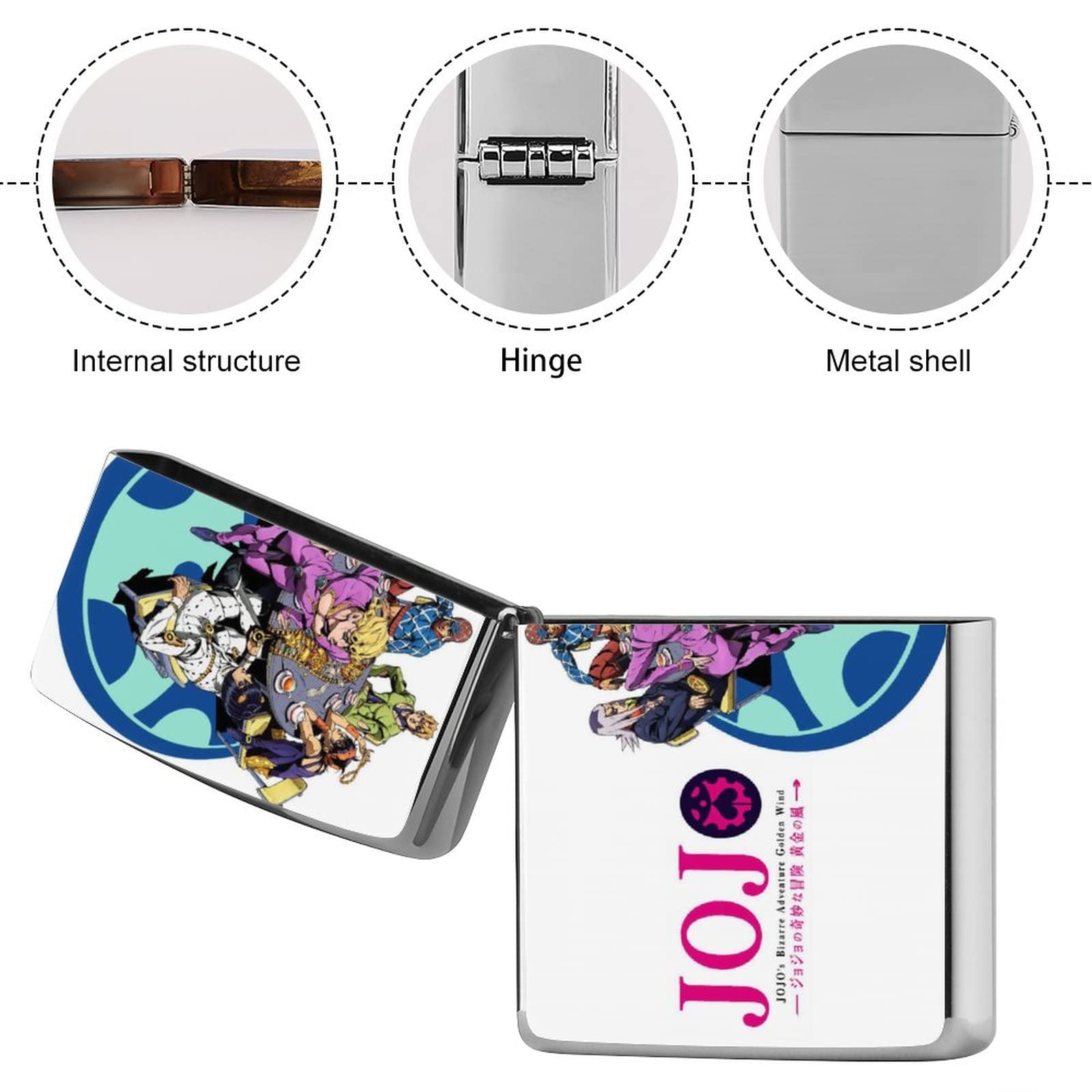 Amazon.co.jp: Jojoジョジョの奇妙な冒険ZIPPO ジッポー ジッポー兼用
