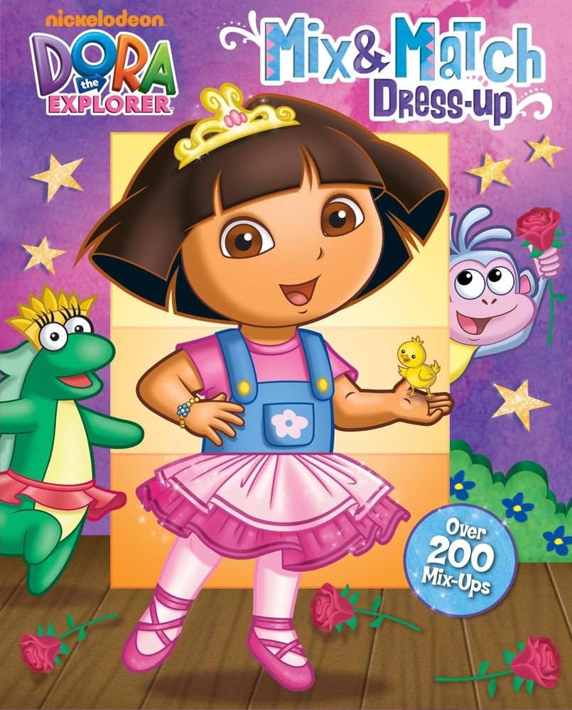 Dora the Explorer Mix & Match Dress-up (Mix and Match): Roe, David