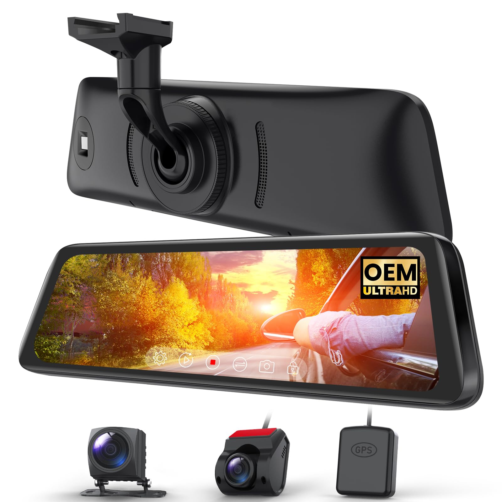 Amazon.com: AUTO-VOX T9PRO OEM Rear View Mirror Camera with