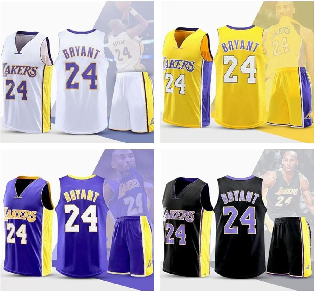 Amazon | バスケのユニフォーム NBAレイカーズ24＃ メンズ