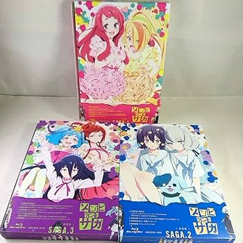 Amazon.co.jp: Blu-ray ゾンビランドサガ saga.1～3 初回限定版 全3巻