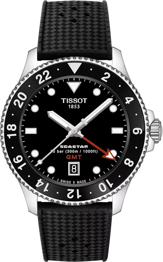 Amazon.com: Tissot Seastar 1000 Quartz GMT : Clothing, Shoes & Jewelry
