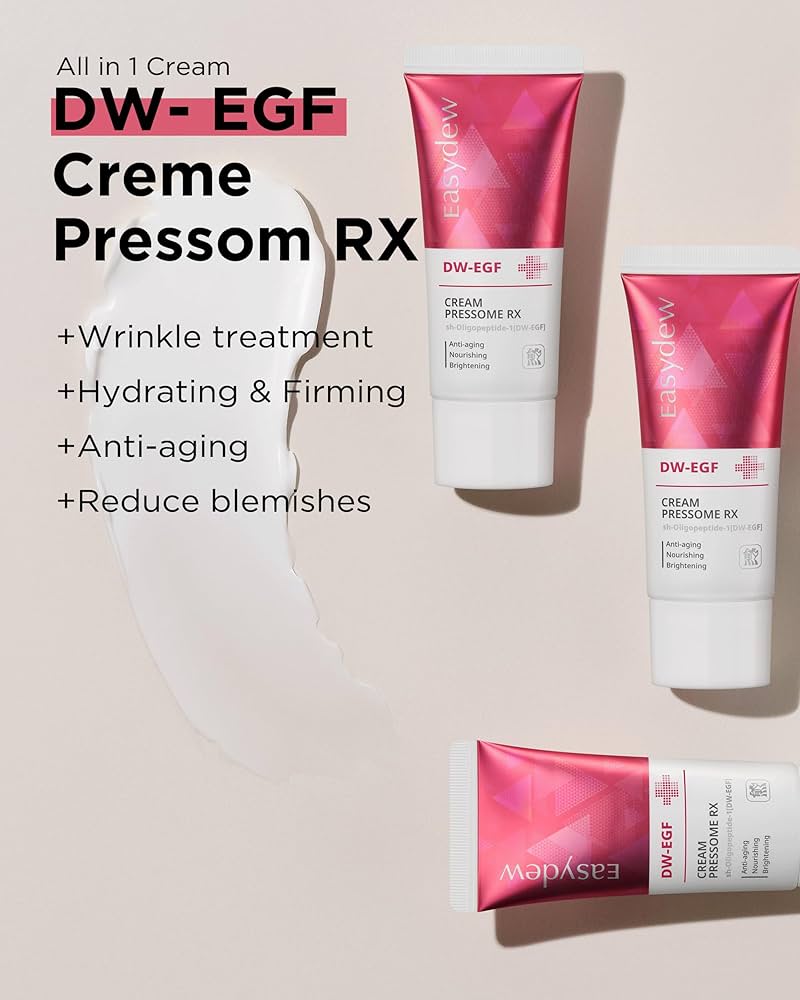 Amazon.com: EASYDEW DW-EGF Peptide Pressome RX Cream - Korean Anti