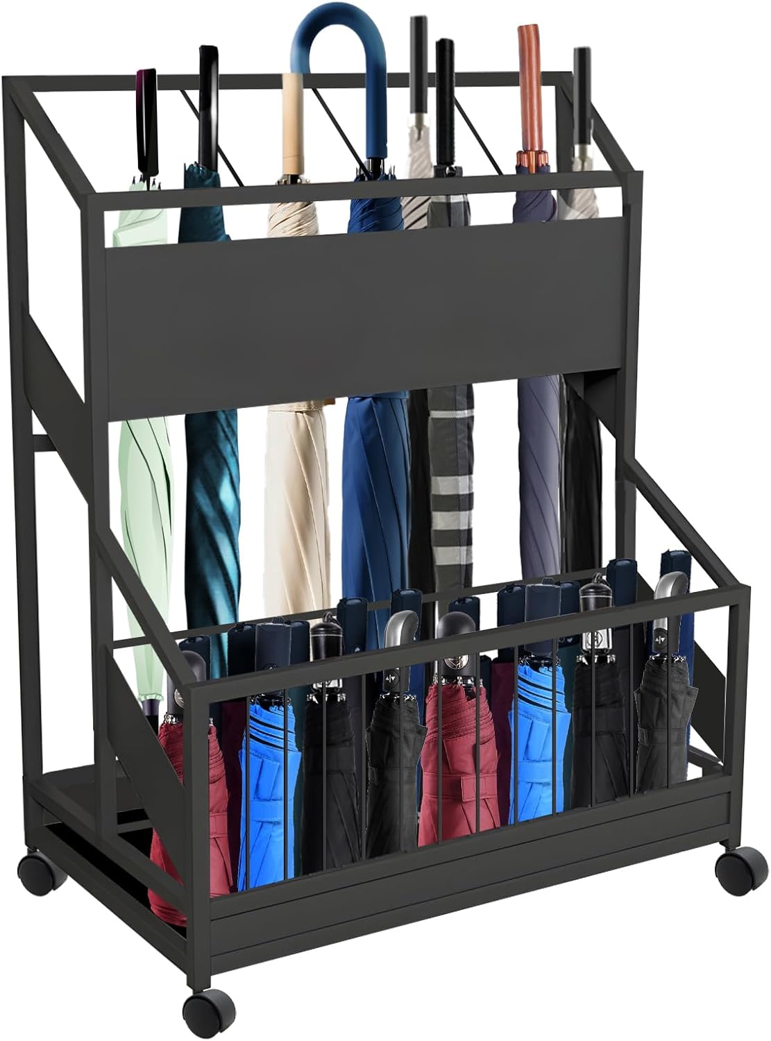 傘立て アイアン モダンクラシック シンプル 角型 コンパクト AJ-171