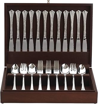 Amazon.com - Reed & Barton Silverware Storage Box, Eureka Mahogany