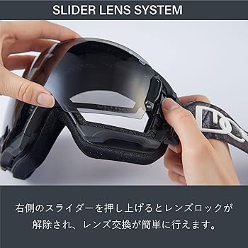 Amazon | [ダイス] 日本製 スノーゴーグル HIGHROLLER ハイローラー
