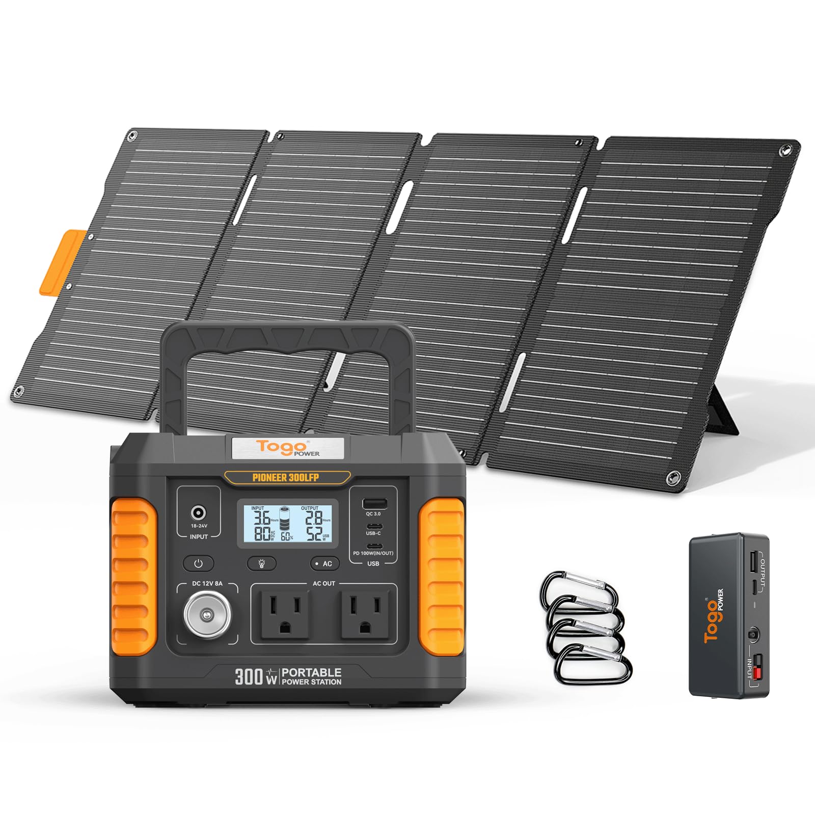 Amazon.co.jp: Togo Power ポータブル電源 ソーラーパネル セット 小型