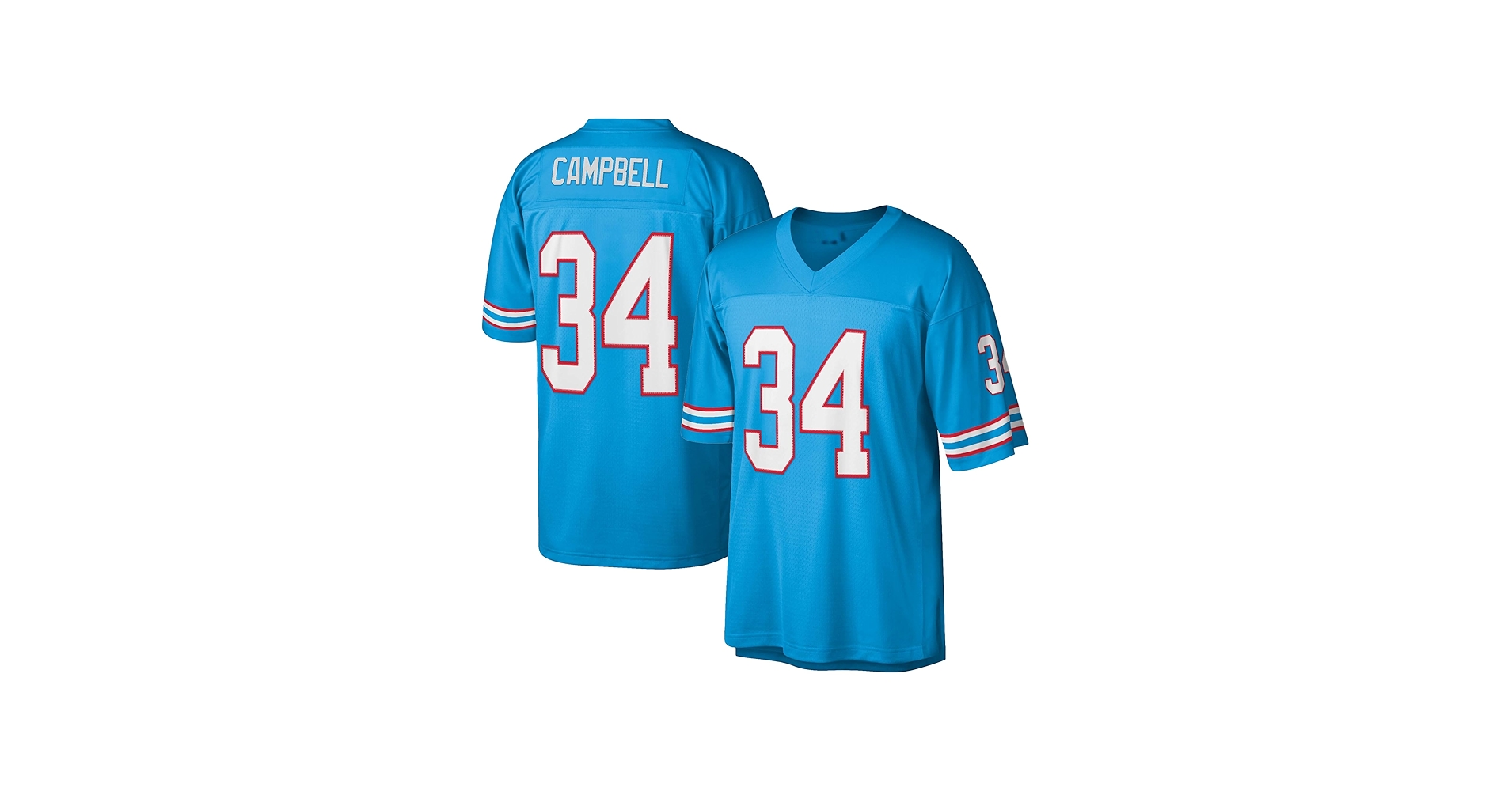 NFL CAMPBELL 34 フットボールロンT ブルー NFL CAMPBELL 34