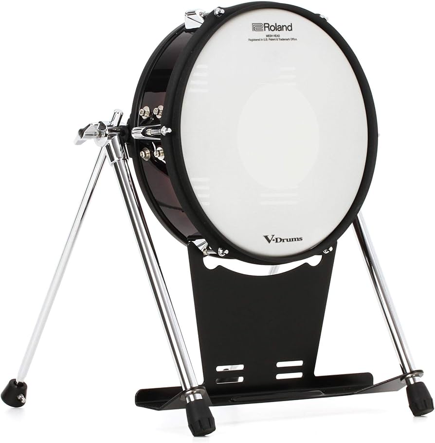 Amazon.com: Roland KD-120BK Bass Drum Pedal with Mesh Head, 12