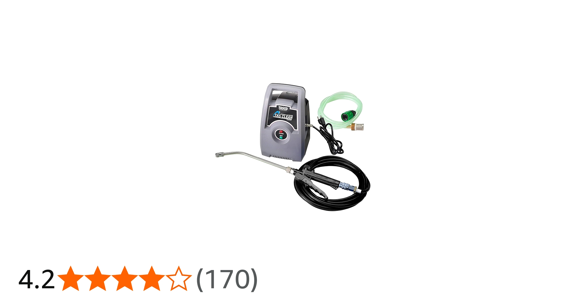 Amazon | イチネンTASCO エアコン洗浄機 ポータブル TA352WL グレー