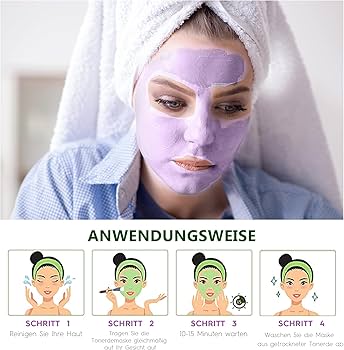 Amazon.com : Liillya Mini Clay Mask for Face 10 Pods Travel Size