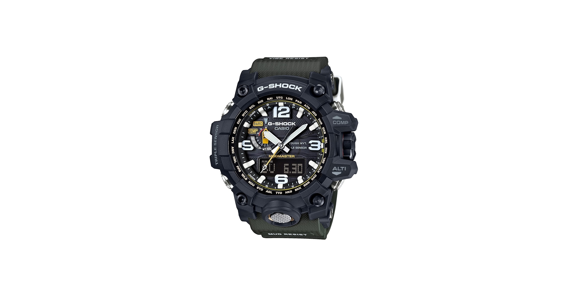 Amazon.com: CASIO G-Shock MUDMASTER Mens Japan Import GWG-1000-1A3