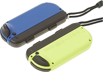 Amazon.com: Nintendo Blue/ Neon Yellow Joy-Con (L-R) - Switch