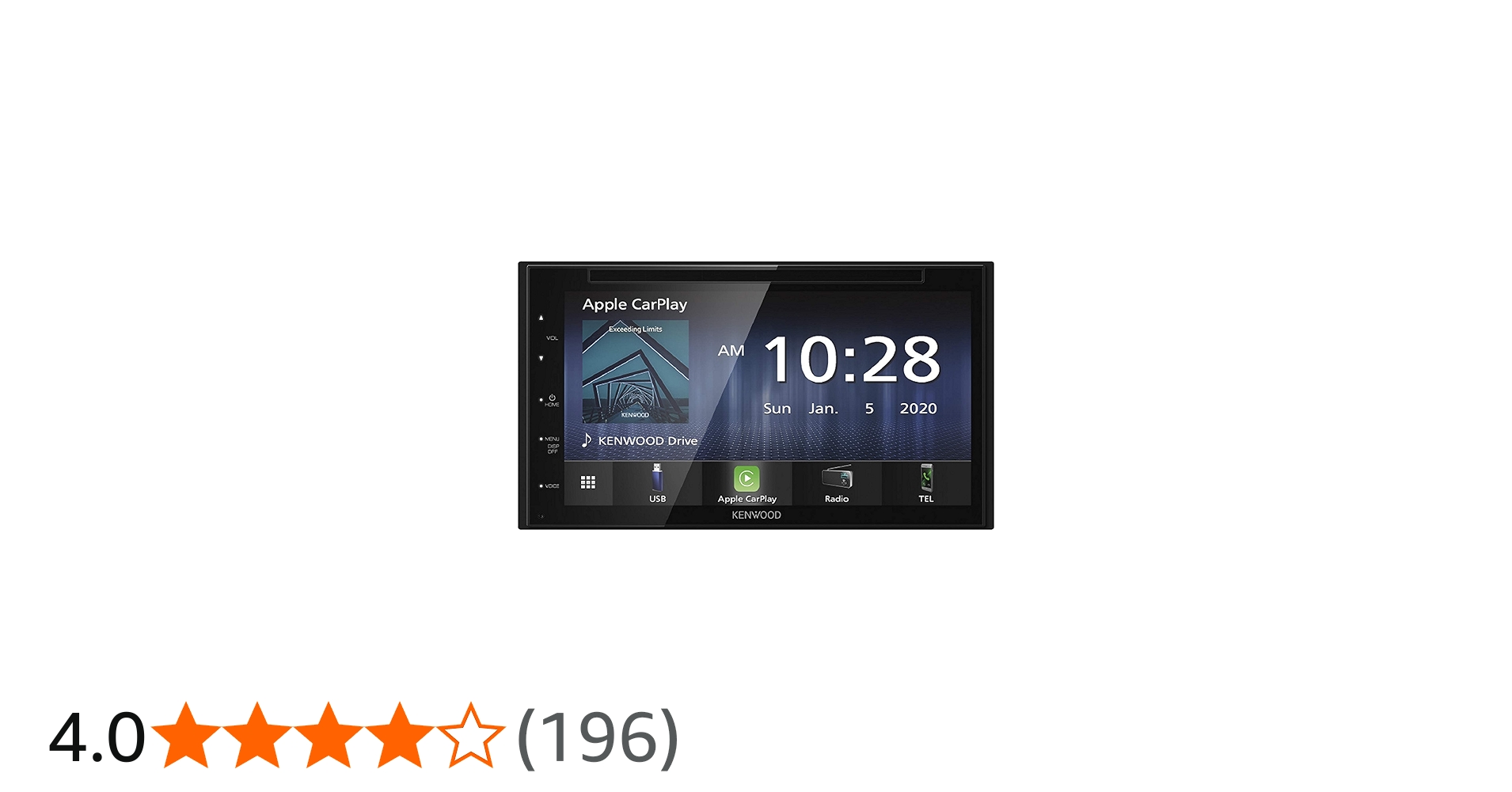 Amazon | ケンウッド DVD/CD/USB/Bluetoothレシーバー DDX5020S「Apple