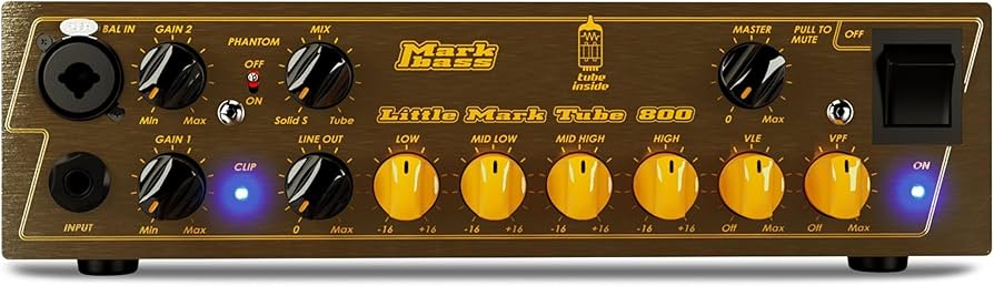 Amazon | Markbass マークベース ベースヘッドアンプ Little Mark Tube
