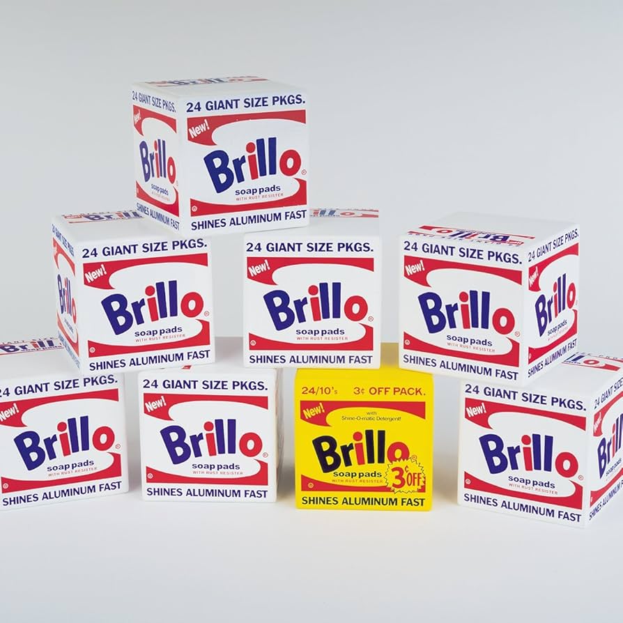 Amazon.co.jp: Andy Warhol Brillo Wooden Blocks : Mudpuppy: おもちゃ