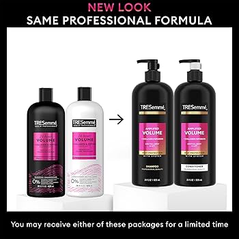 Amazon.com : TRESemmé Shampoo and Conditioner Set, Amplified