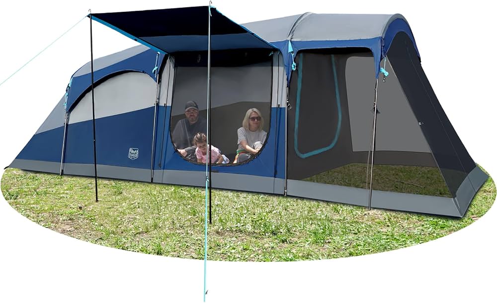 Amazon.com : TIMBER RIDGE 8 Person Family Camping Tent with Screen