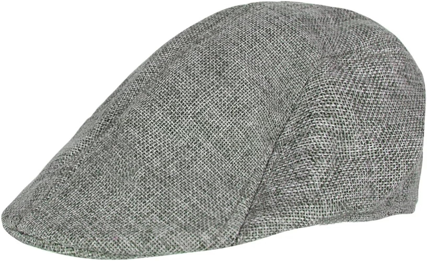 Amazon.com: Men's Tweed Newsboy Hat Gatsby Beret with Brim Caps
