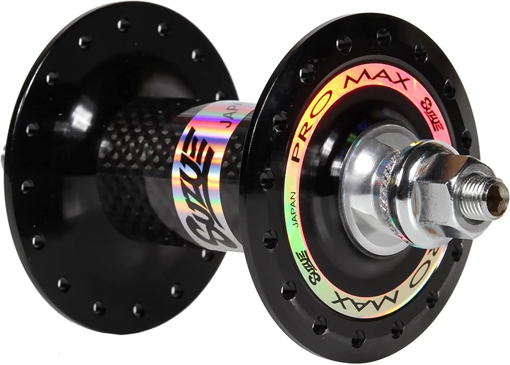 Amazon | Suzue Carbon Pro Max SB トラックフロントハブ、100 x 32H