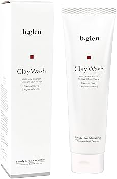 Amazon.com: b.glen Clay Wash - Non-Foaming Face Wash for Men