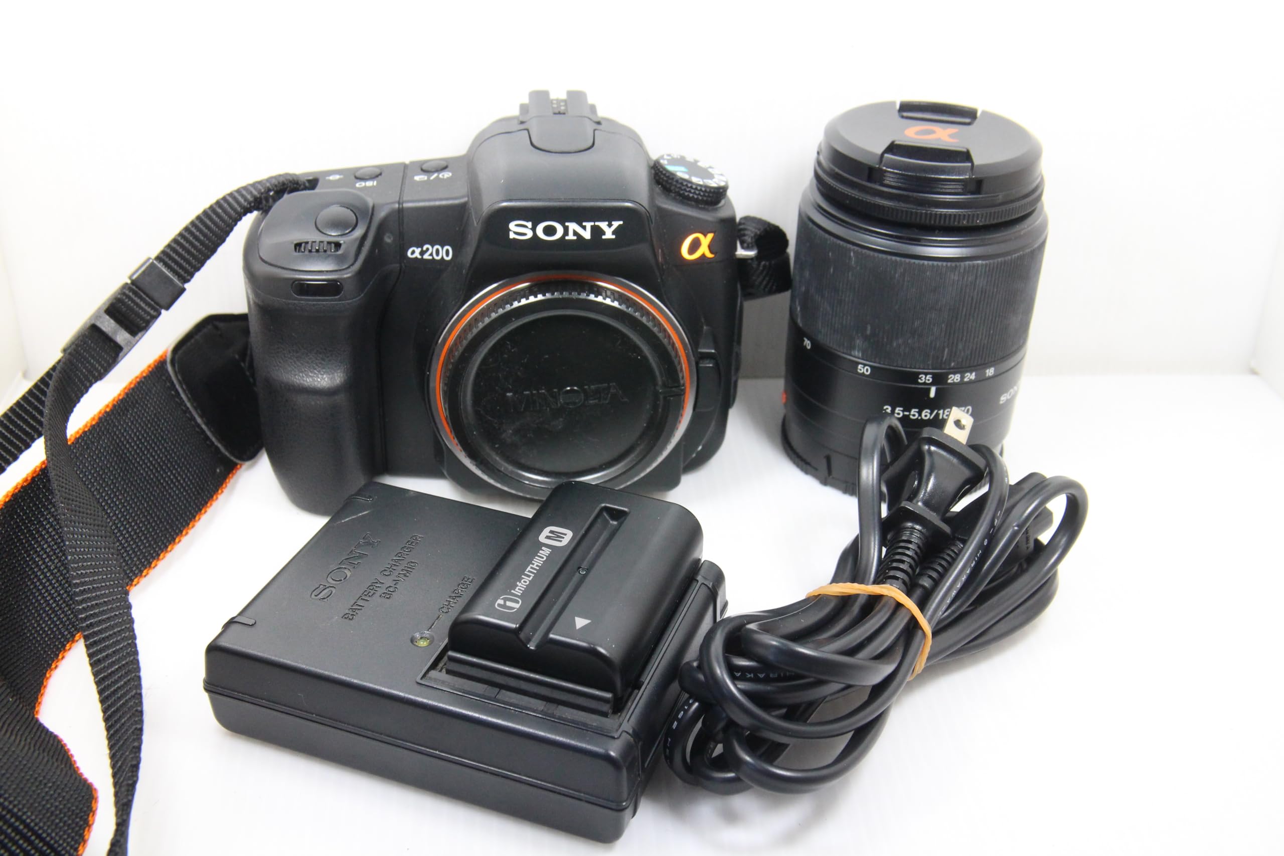 Amazon | SONY デジタル一眼レフカメラ レンズキット α200 レンズ