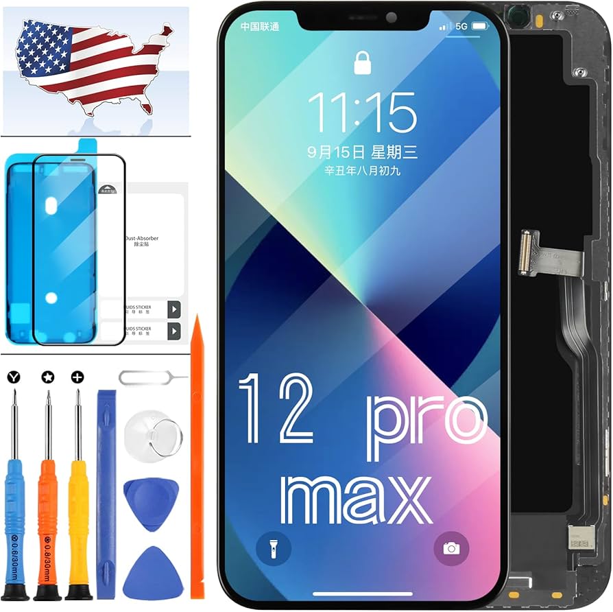 Amazon.com: for iPhone 12 PRO MAX LCD Screen Replacement,for