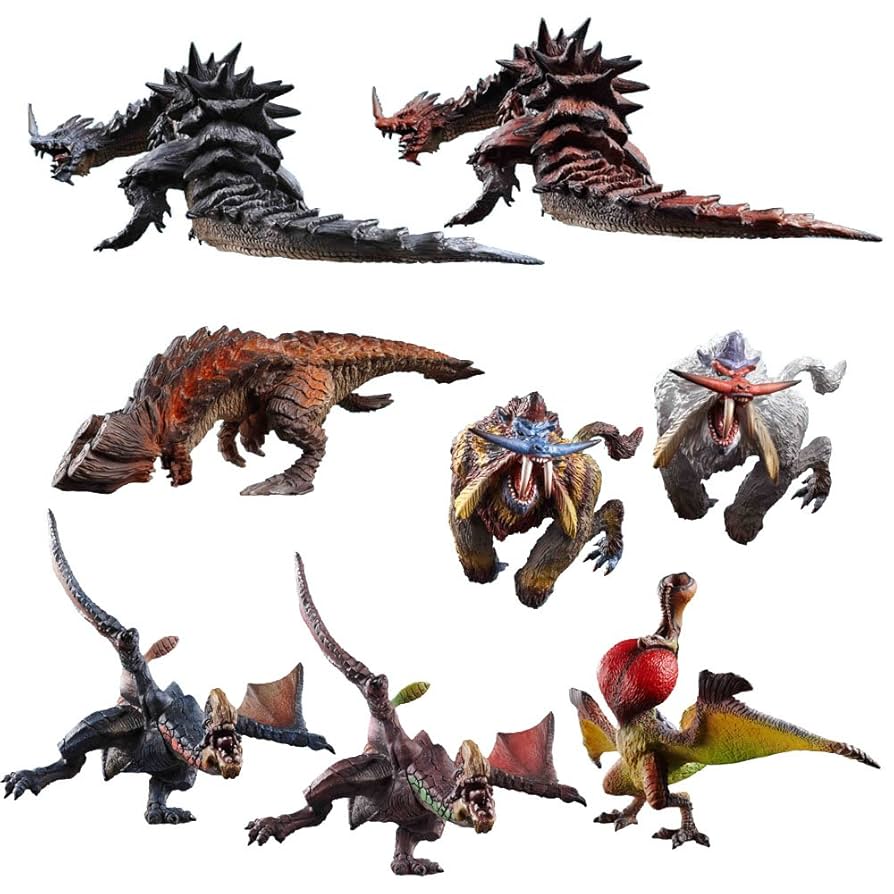 超造形魂 モンスターハンター 第4弾 1box分 Amazon.co.jp: TAMASHII