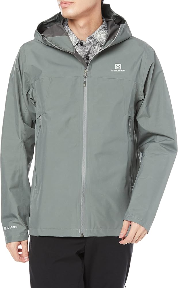 Amazon | [サロモン] シェルジャケット OUTLINE TEX JACKET MEN