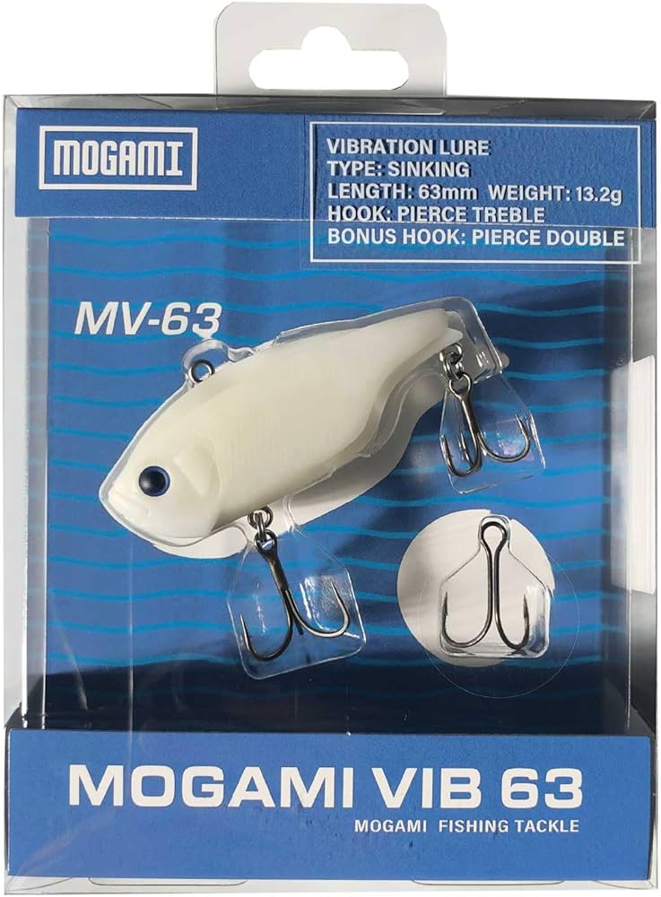 Amazon.co.jp: 【mogami釣具】MOGAMI VIB63 01 白 (840257) : スポーツ